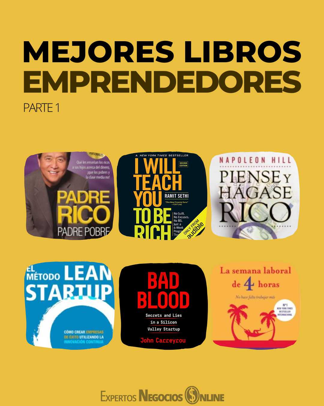 2 libros de emprendimiento - mejores libros para emprender 2023