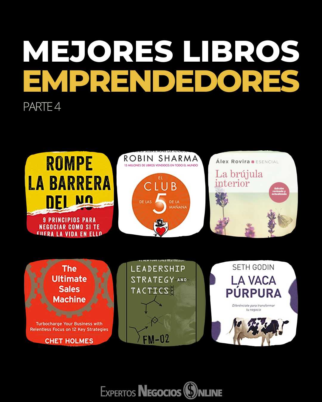 5 libros para empresarios - mejores libros para emprendedores