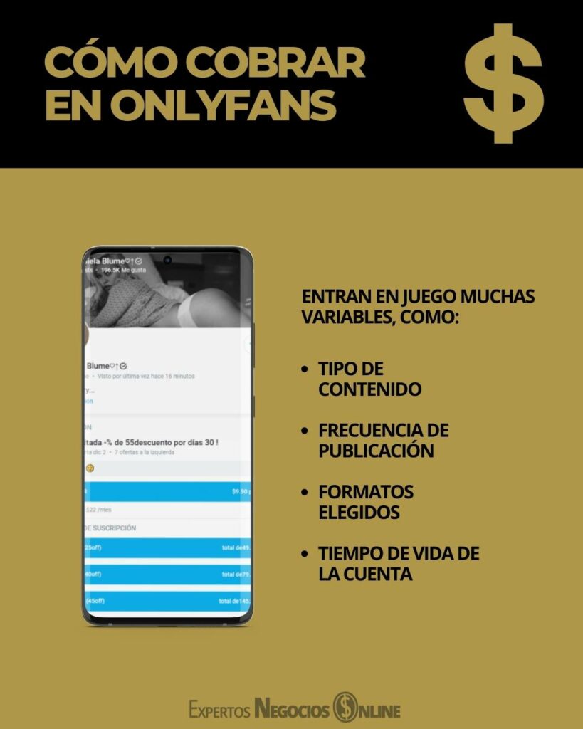 CÓMO COBRAR EN ONLYFANS