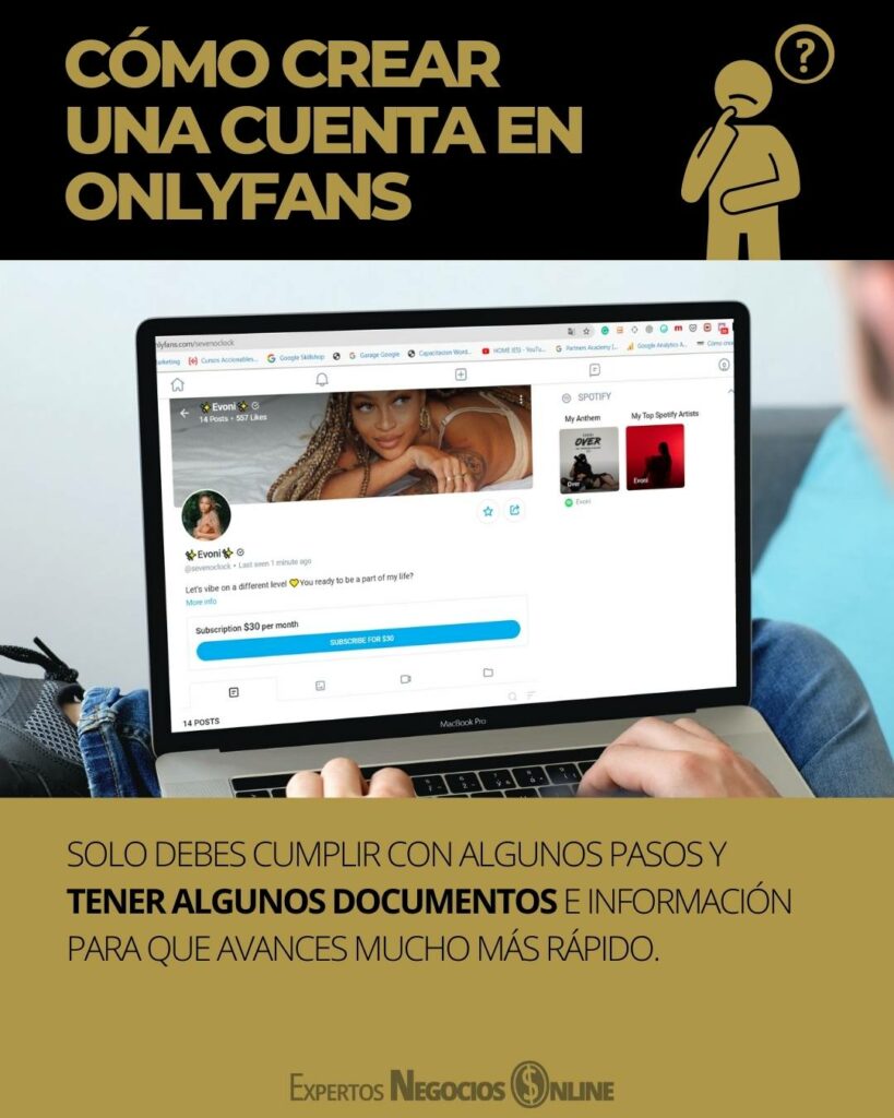 Cómo crear una cuenta en OnlyFans