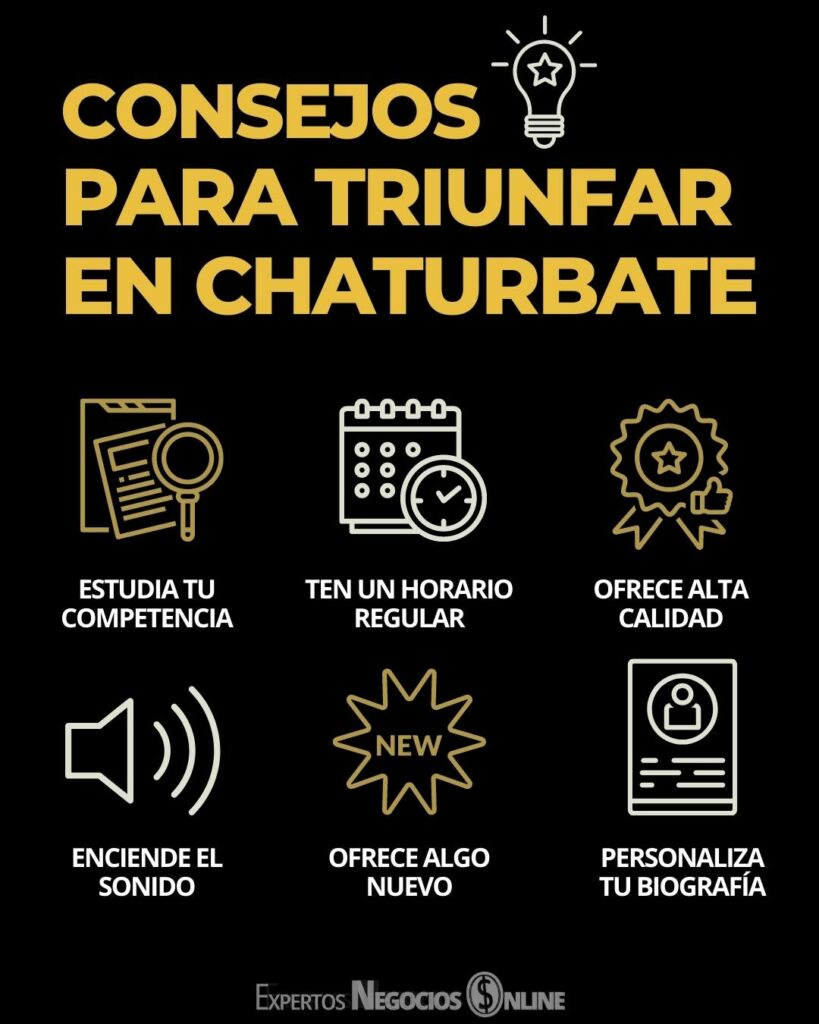 Consejos para triunfar en chaturbate