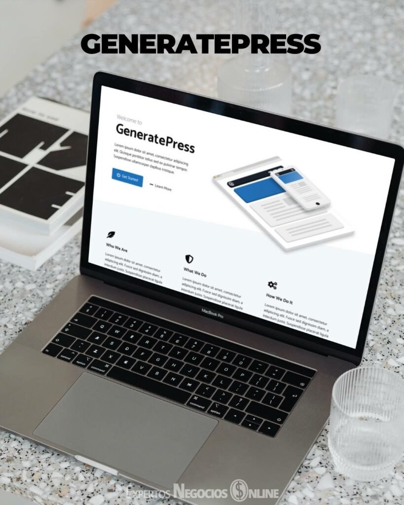 Plantillas WordPress Generatepress