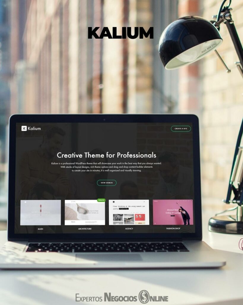 Plantillas WordPress Kalium
