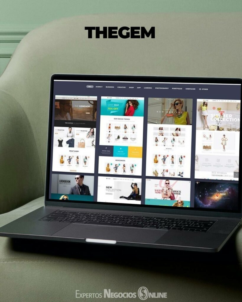 Plantillas WordPress Thegem