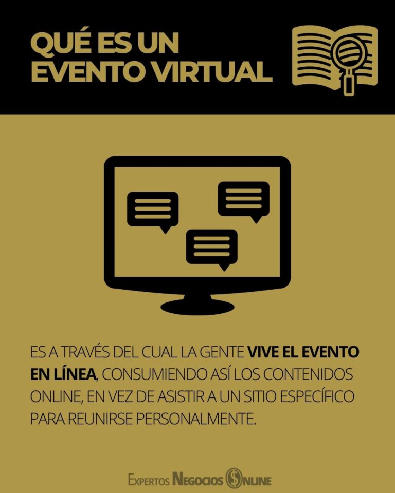 IDEAS para EVENTOS virtuales exitosos Consejos y Ejemplos