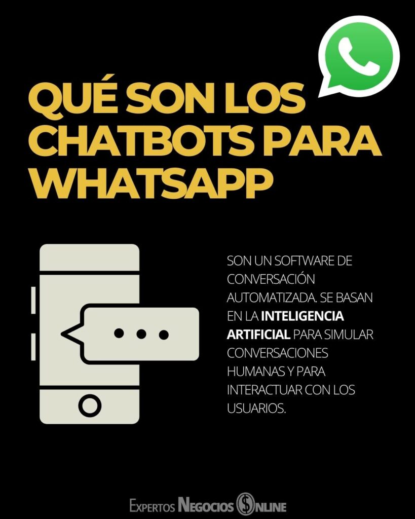 Qué son los chatbots para WhatsApp