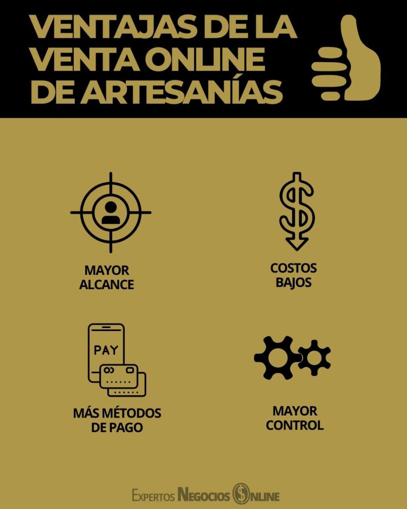 VENTAJAS DE vender artesanías online