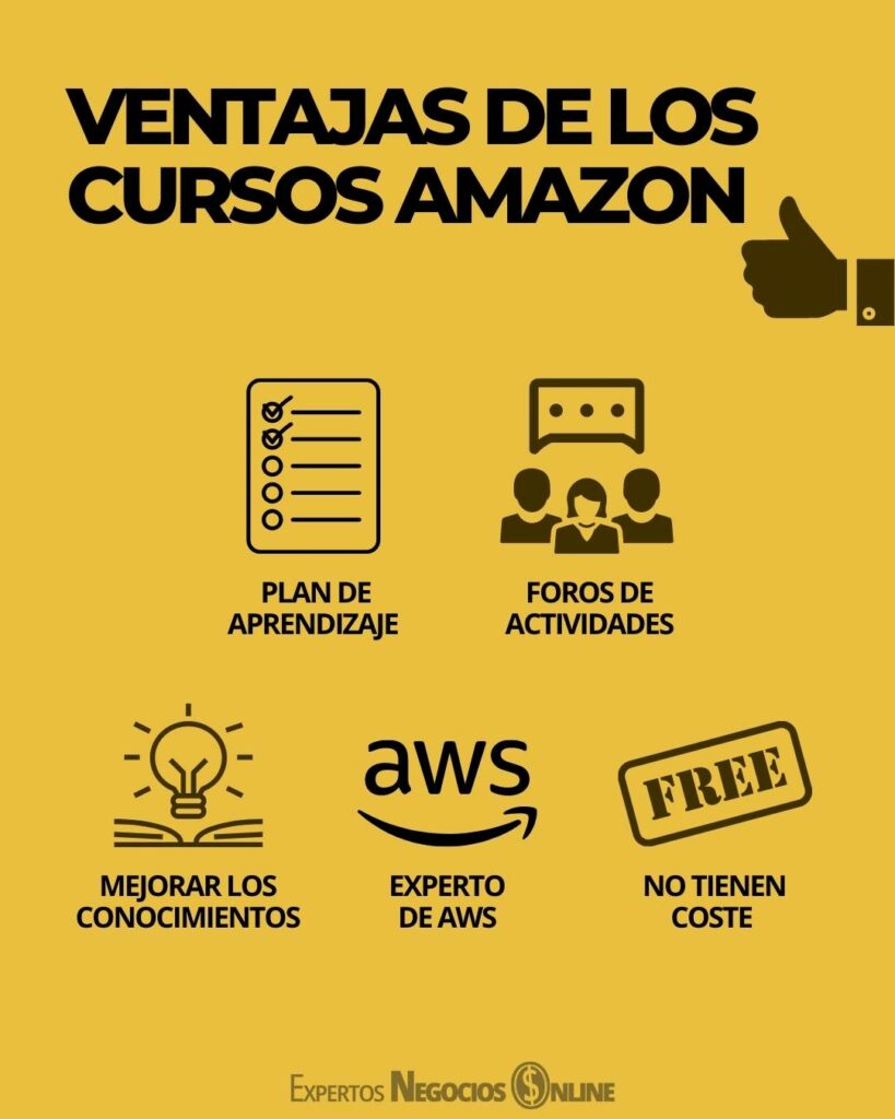 Ventajas de los cursos de Amazon