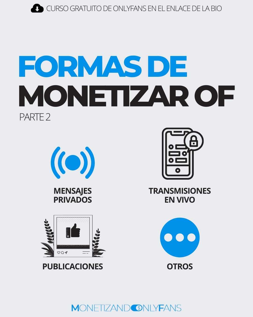 Formas de cómo ganar dinero onlyfans - monetizar