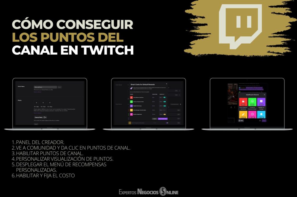 COMO CONSEGUIR LOS PUNTOS DEL CANAL EN TWITCH