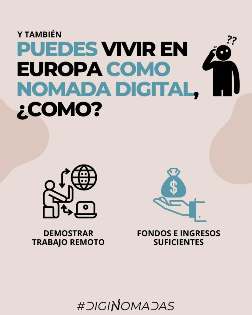 CÓMO VIVIR EN EUROPA COMO NÓMADA DIGITAL