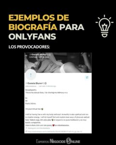 Crear una BIOGRAFÍA para ONLYFANS atractiva
