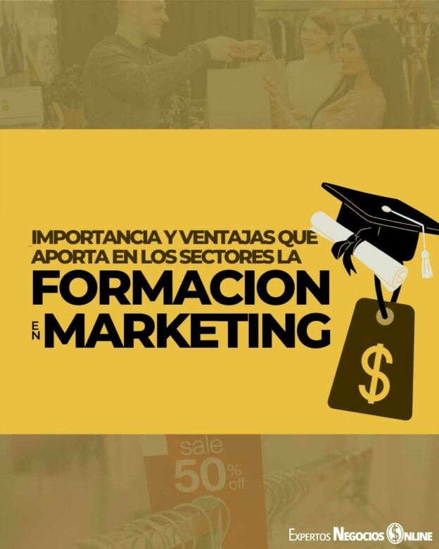 Formación en marketing - importancia y ventajas que aporta en los sectores