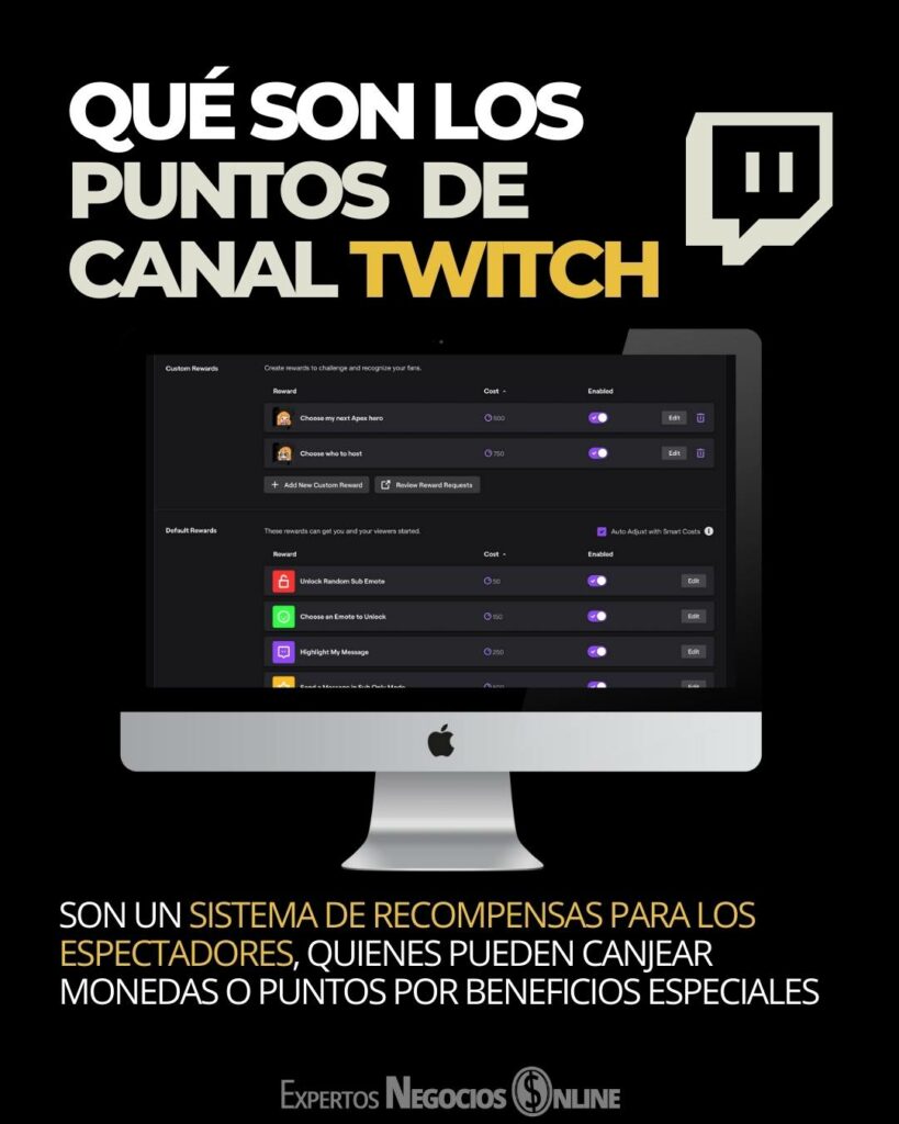 QUÉ SON LOS PUNTOS DE CANAL TWITCH