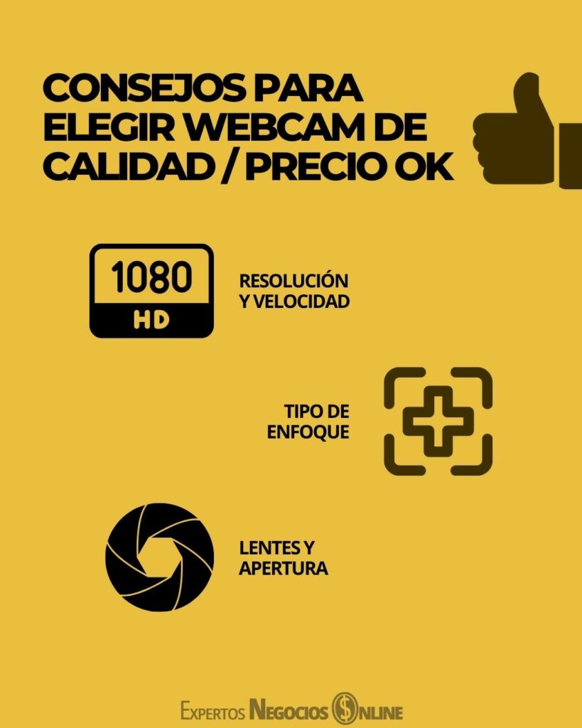 consejos para elegir una webcam de buena calidad y precio