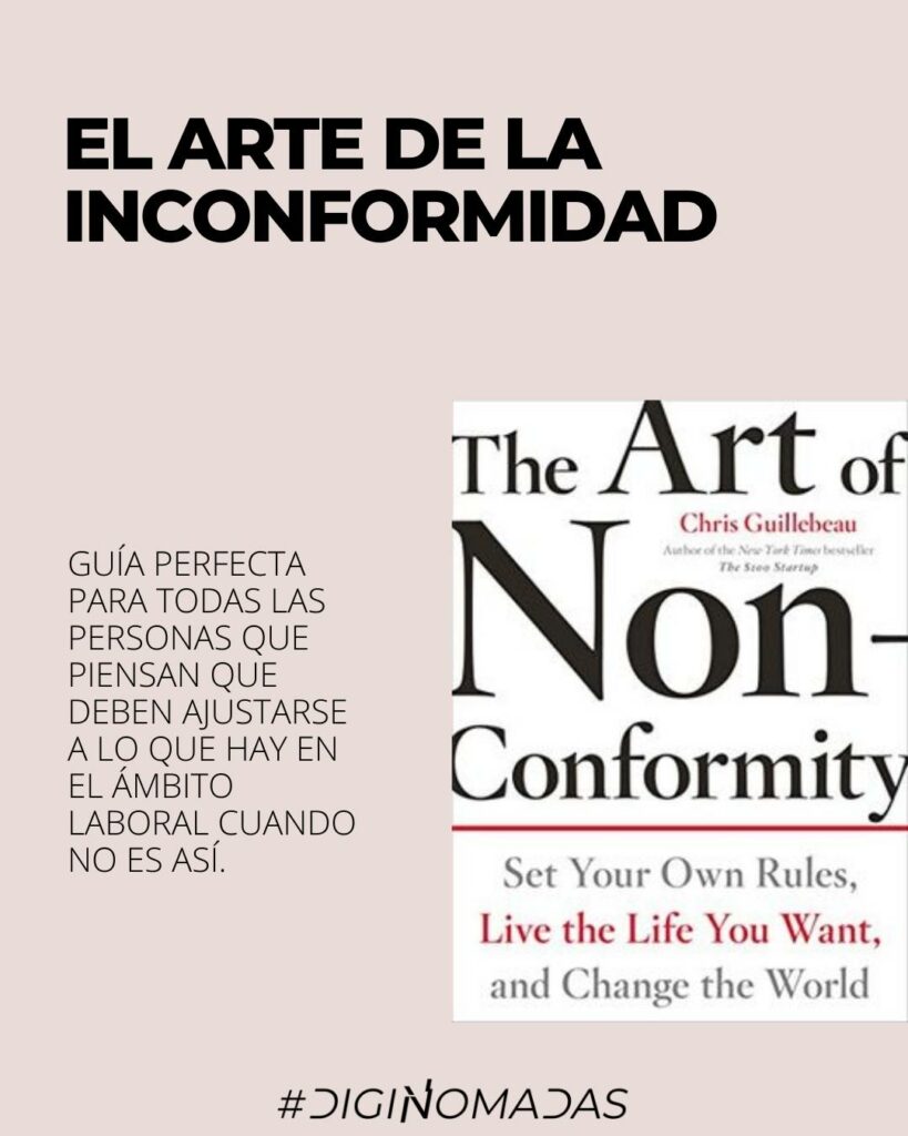 el arte de la inconformidad libro para nomadas digitales