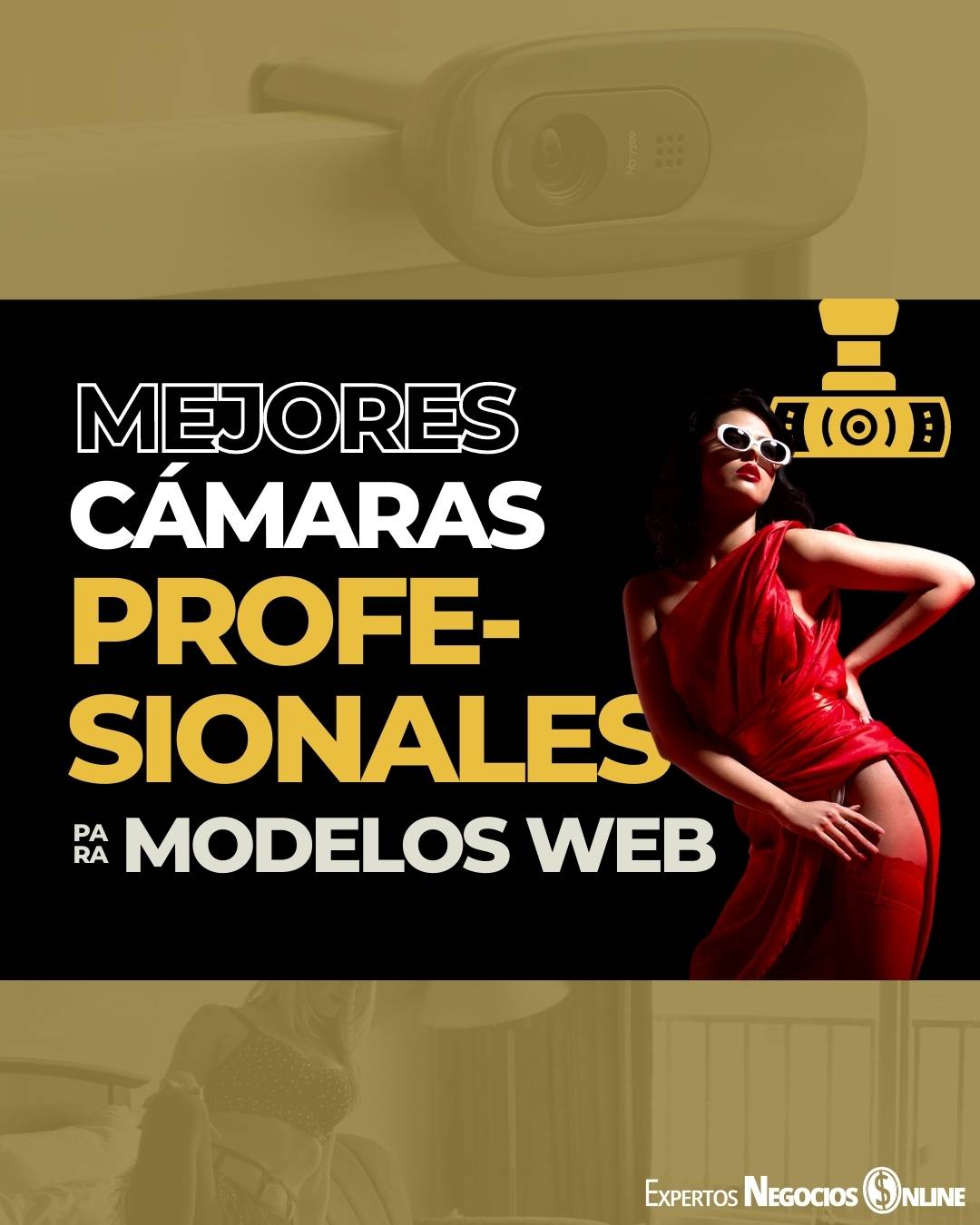 Las mejores cámaras profesionales para modelos webcam