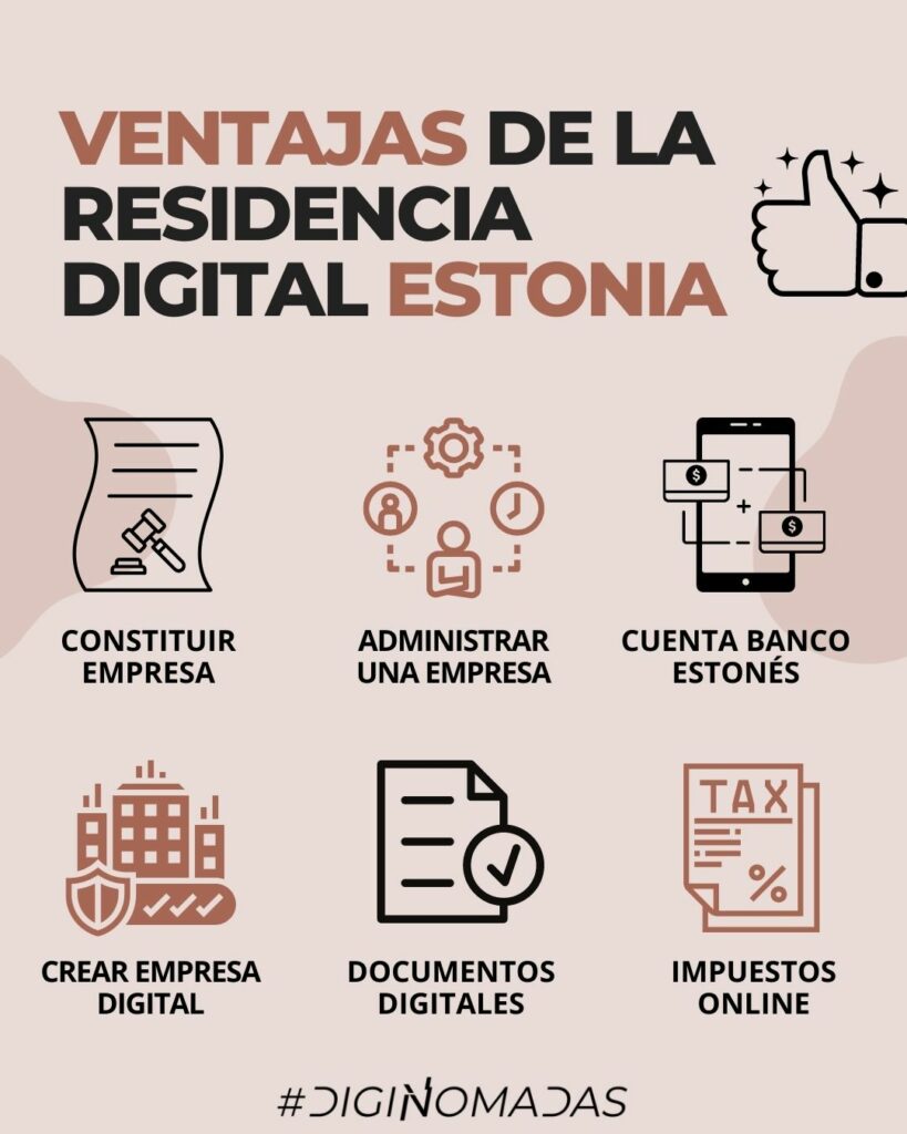 VENTAJAS DE LA RESIDENCIA DIGITAL EN ESTONIA