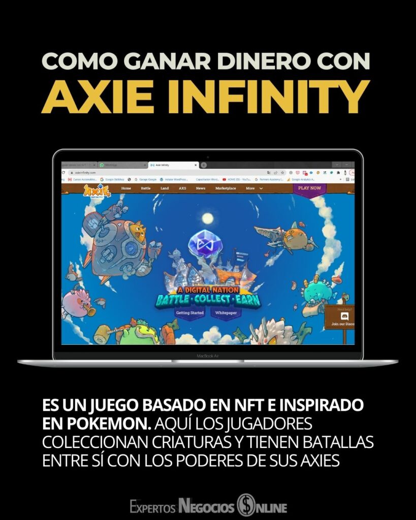 axie infinity como ganar dinero