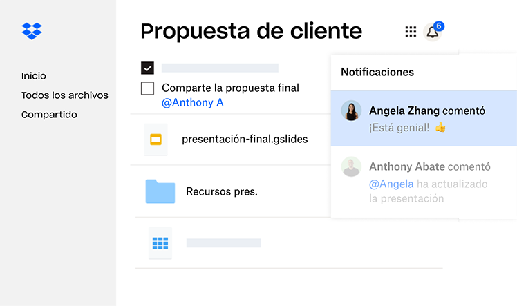 Software para digitalizar los procesos y gestión de una empresa en 2023 - Dropbox