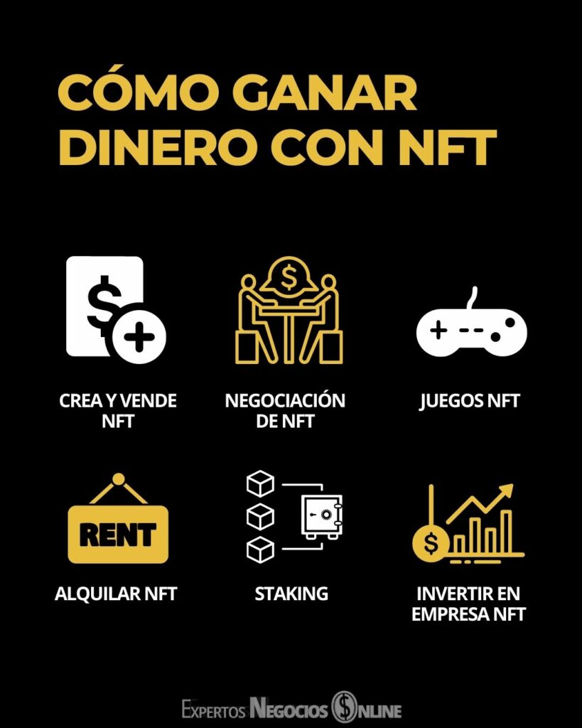 como hacer dinero con nft