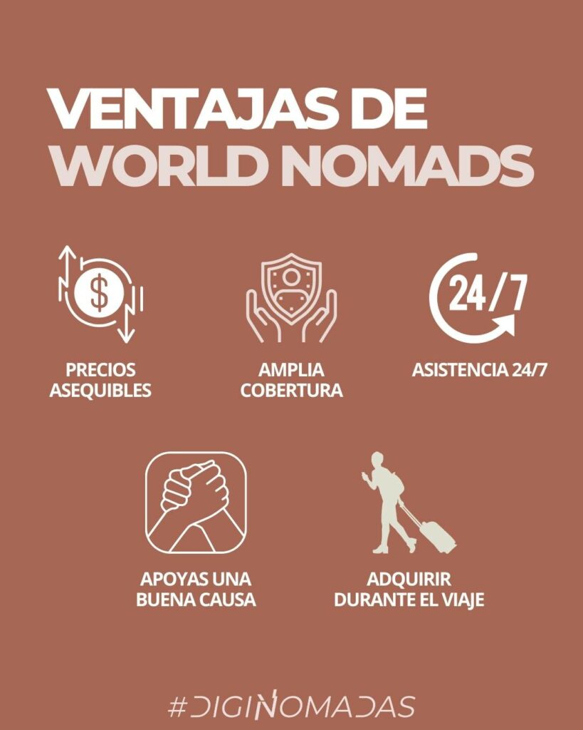 ventajas de world nomads