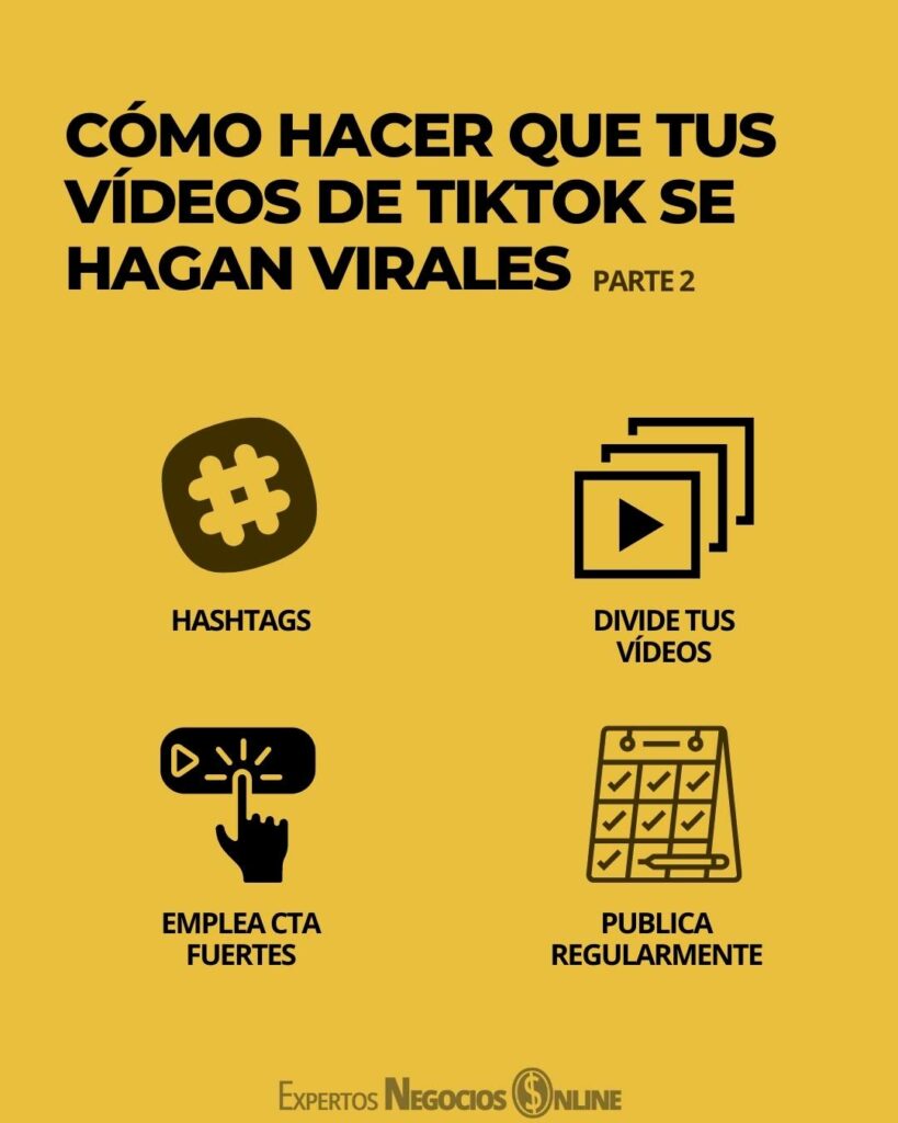 Cómo hacer que tus vídeos de TikTok se hagan virales