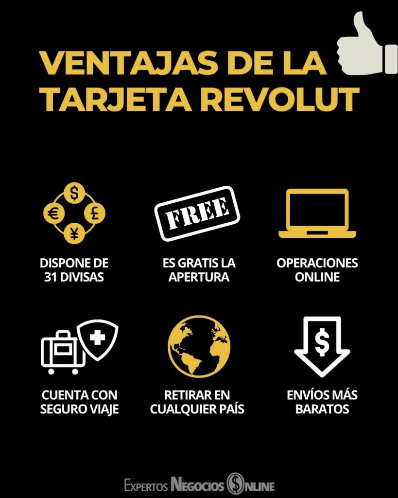 Ventajas de la tarjeta Revolut