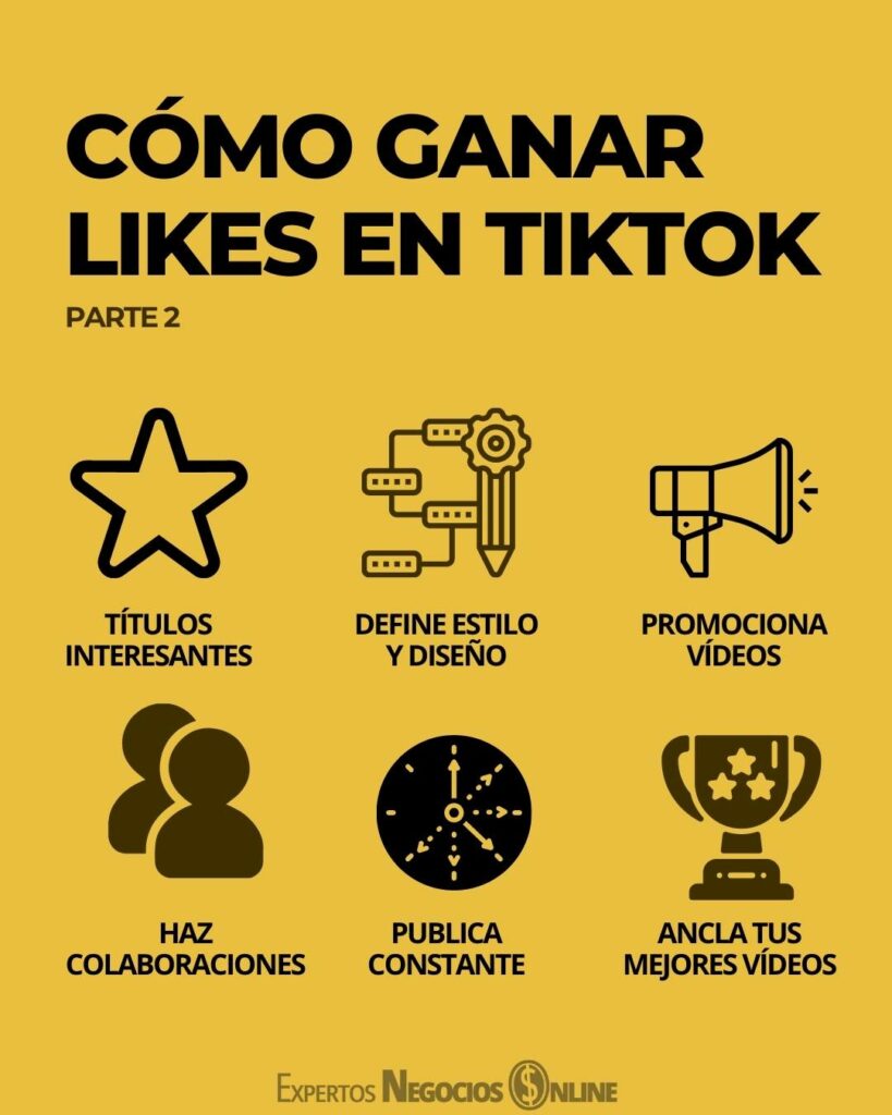 como tener mas likes en tiktok