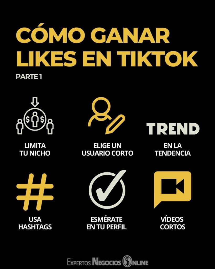 ganar likes en tiktok