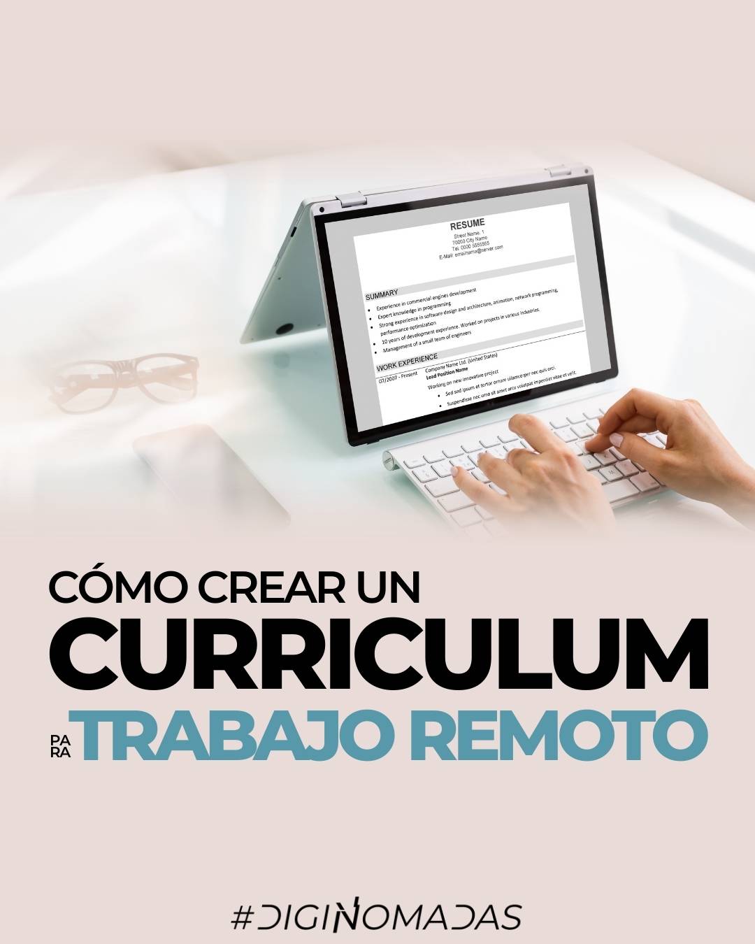 Cómo crear un curriculum para trabajo remoto 