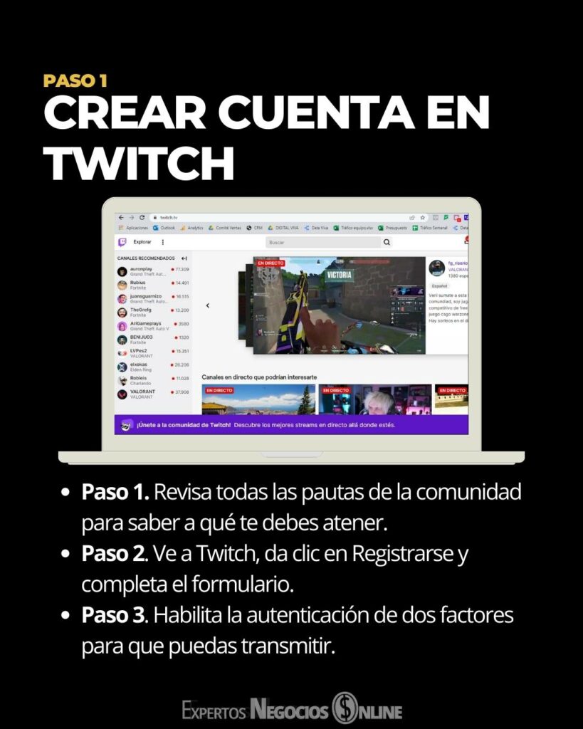 Como transmitir en Twitch desde ps4