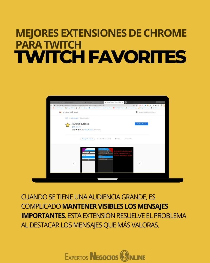 extension de twitch para google chrome