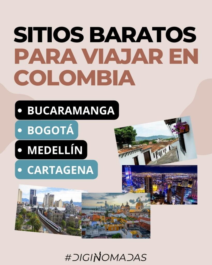 sitios baratos para viajar en colombia