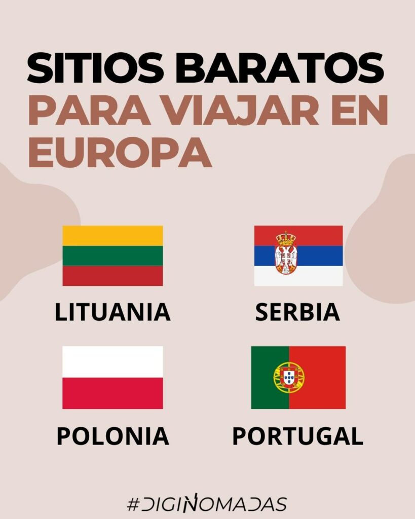 sitios baratos para viajar en europa