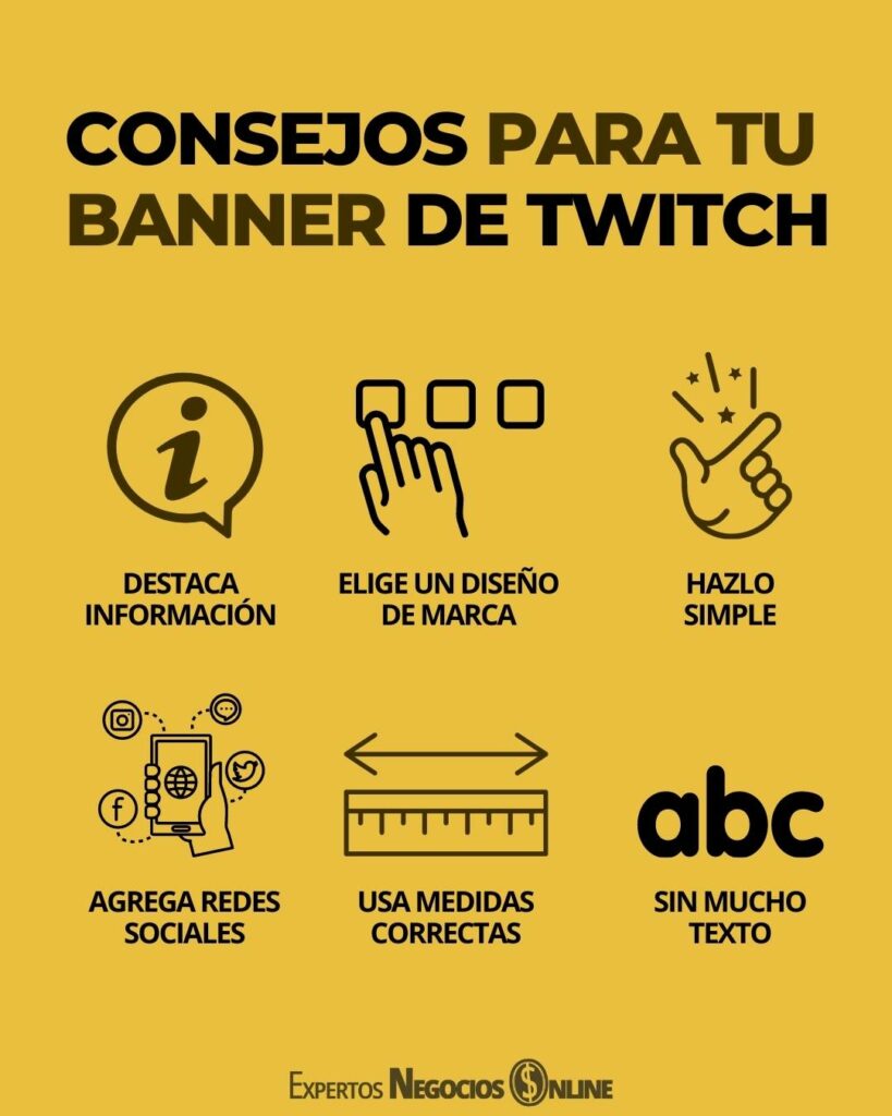 CONSEJOS FINALES para TU BANNER DE TWITCH