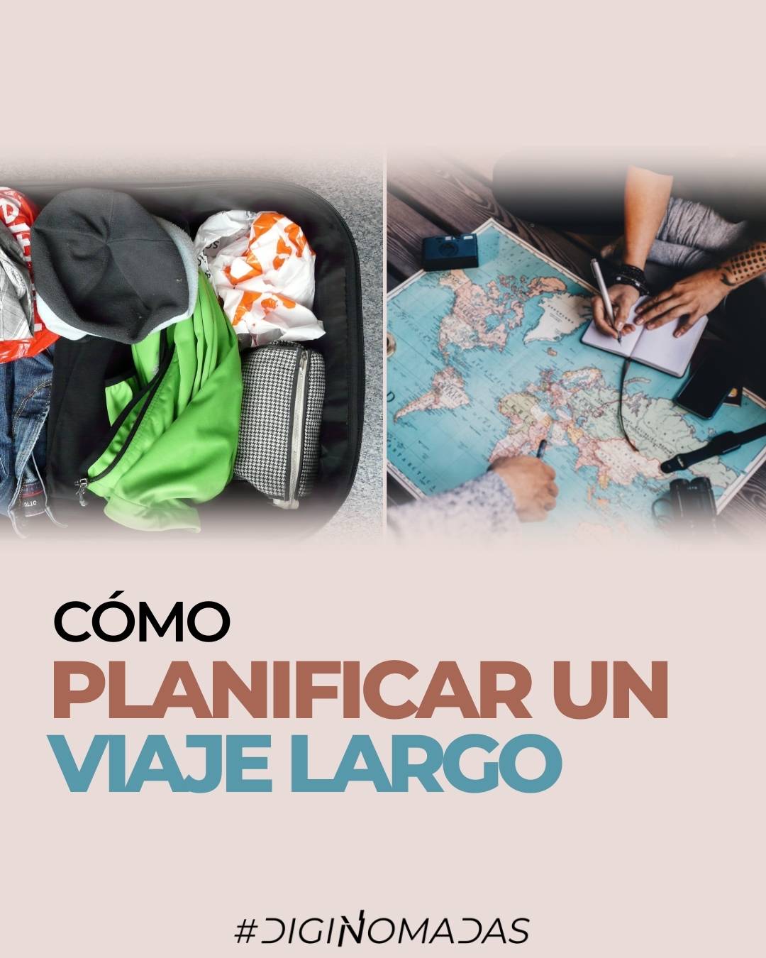 Cómo planificar un viaje largo