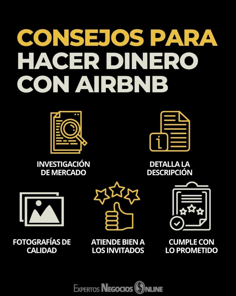 Consejos de cómo hacer dinero con Airbnb