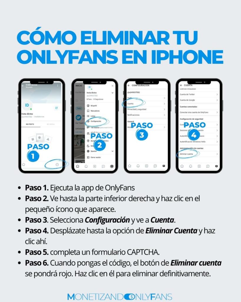 como eliminar tu cuenta de onlyfans