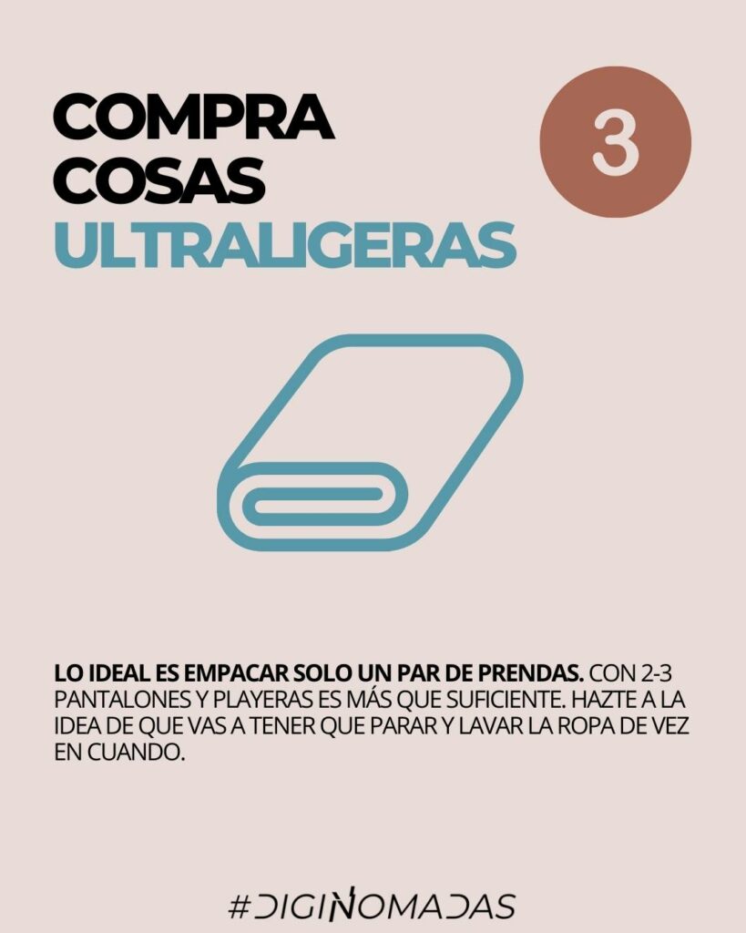 como empacar una maleta de 10 kilos (2)