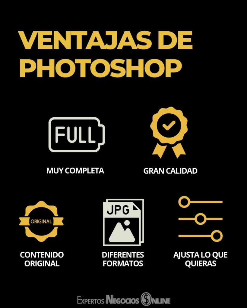 ventajas de photoshop