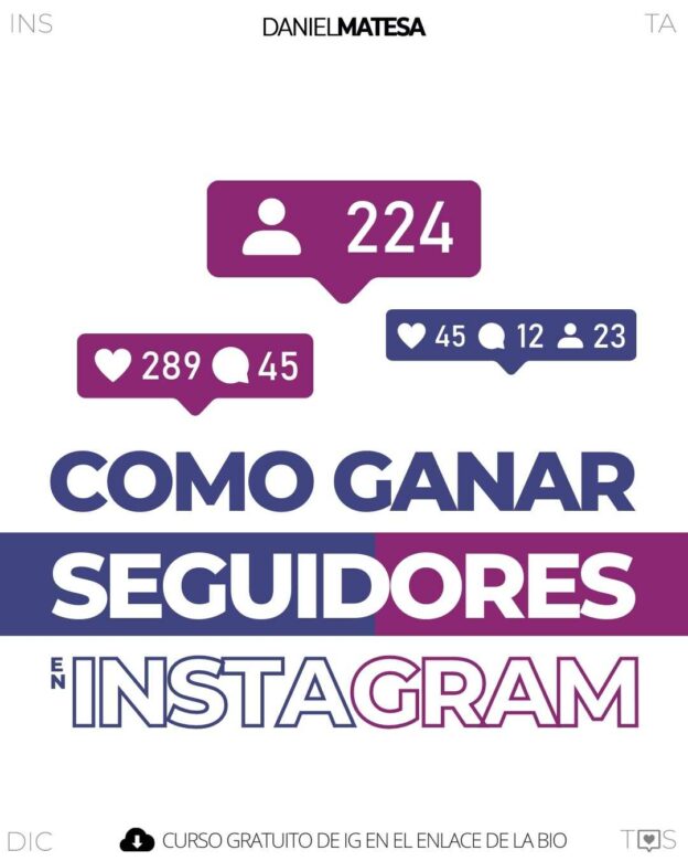 Como ganar seguidores en Instagram - conseguir fans IG