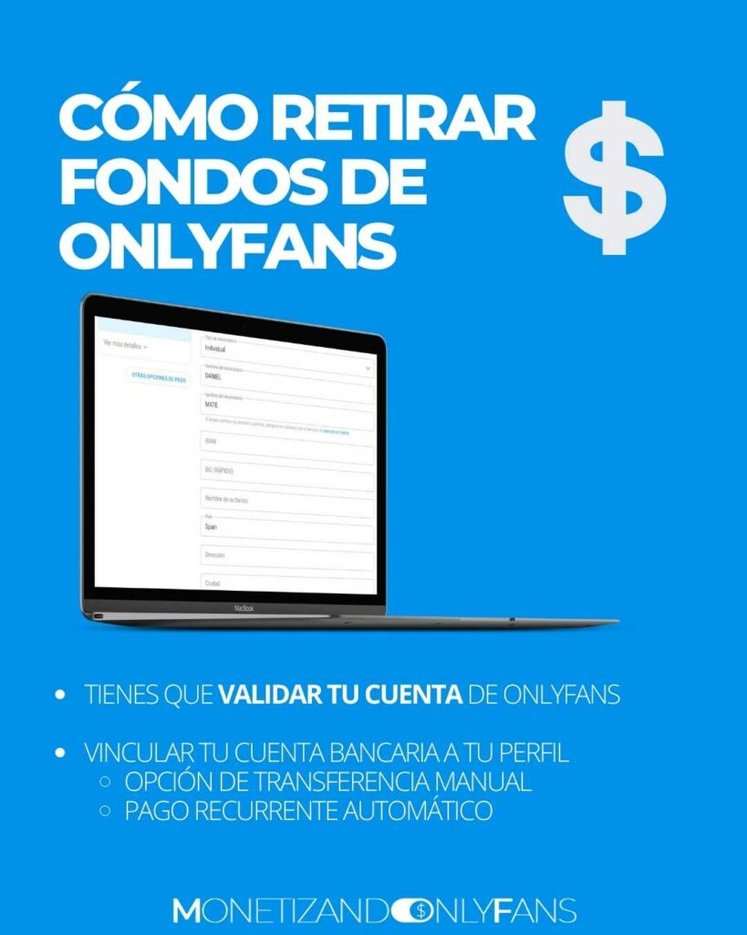 Como retirar fondos de Onlyfans