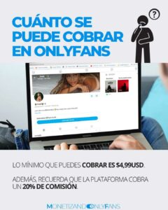 Cuánto y cómo COBRAR EN ONLYFANS - Cuánto se puede cobrar
