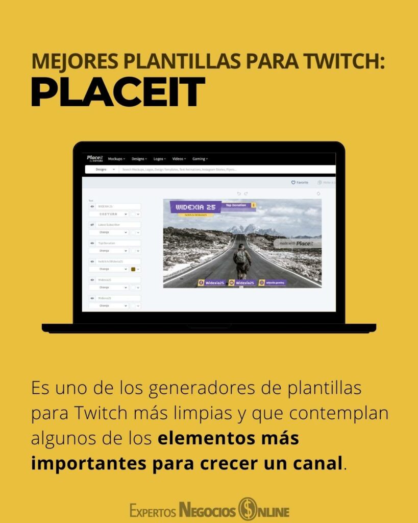 Edit.org Mejores plantillas de banner para Twitch