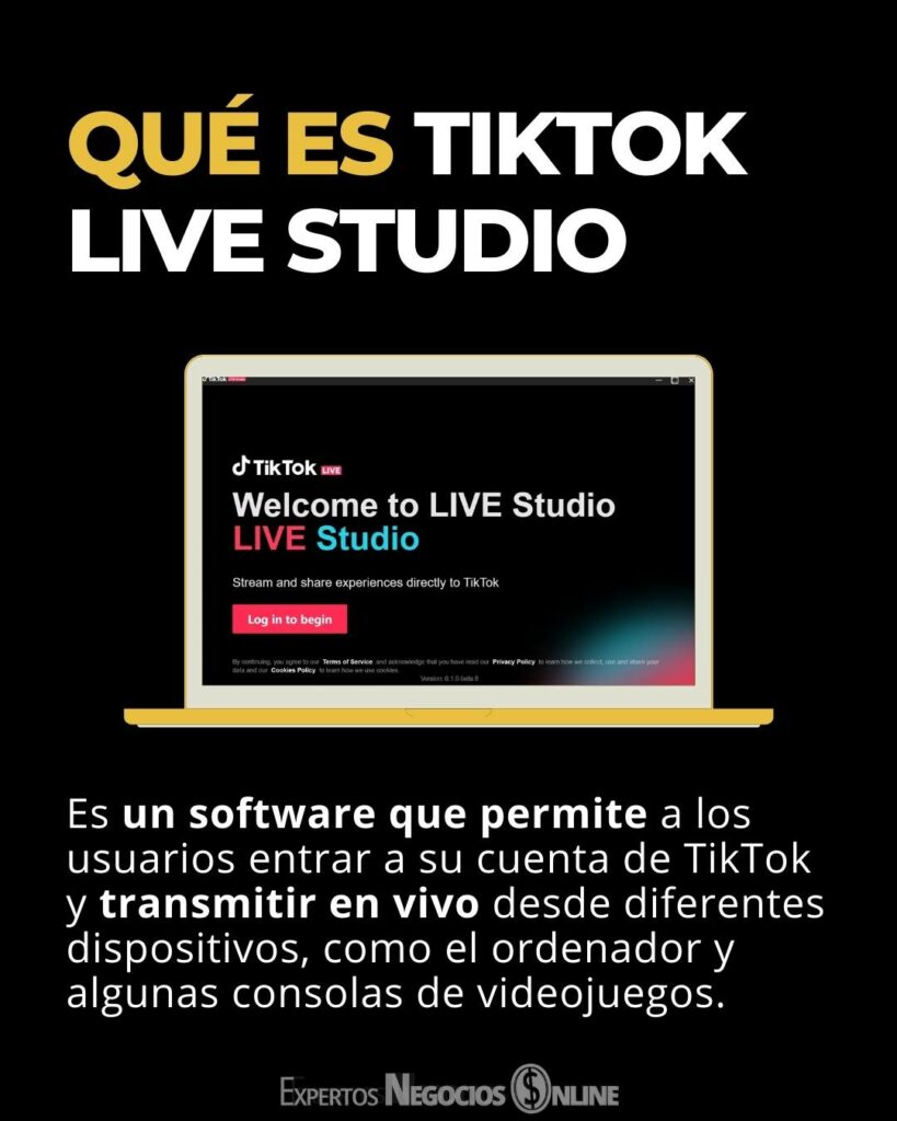 Que es tiktok live studio