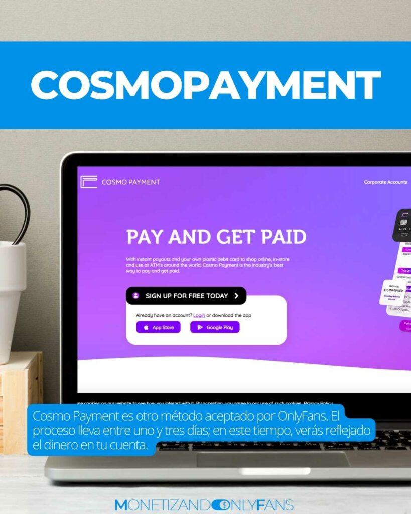 plataformas de cobro en onlyfans - Cosmo Payment