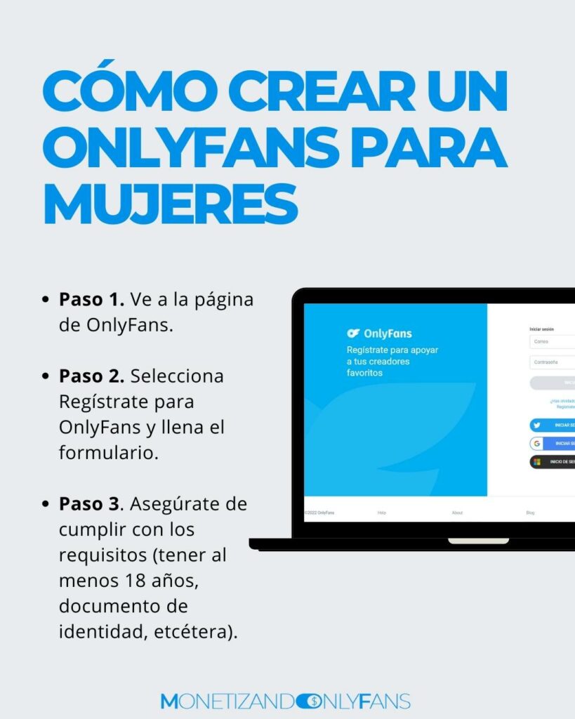 Cómo crear un OnlyFans para mujereres