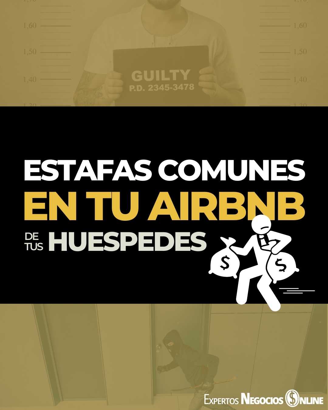 Estafas comunes de tus huéspedes en tu negocio Airbnb