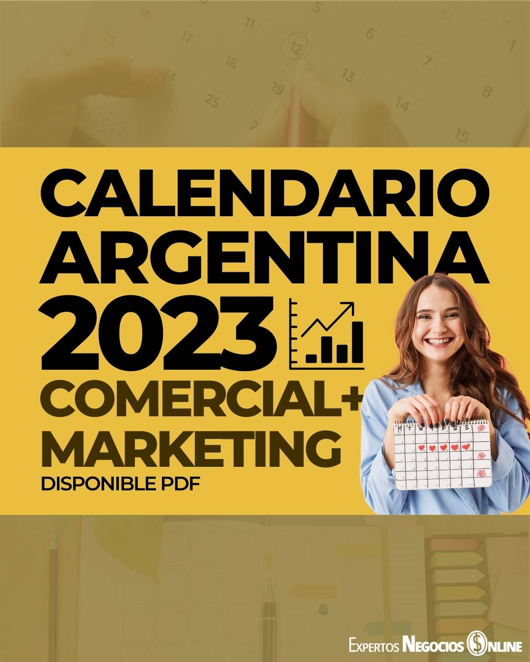 Calendario 2023 Argentina para Marketing, Comercial & eCommerce